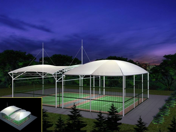 球場(chǎng)膜結(jié)構(gòu)